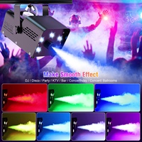 Machine à Brouillard 500W pour Équipement de Scène, Lumière de Machine à Fumée avec Télécommande pour Mariage, Discothèque, DJ, Fête