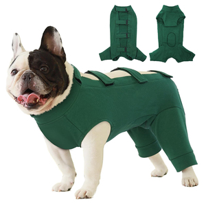 Traje de recuperación quirúrgica <span class=keywords><strong>para</strong></span> <span class=keywords><strong>perros</strong></span>, diseño de heridas antilamidas, transpirable, cómodo, <span class=keywords><strong>para</strong></span> <span class=keywords><strong>perros</strong></span>, mono de recuperación, <span class=keywords><strong>chaleco</strong></span> <span class=keywords><strong>para</strong></span> mascotas postoperatorio - Product Image 4