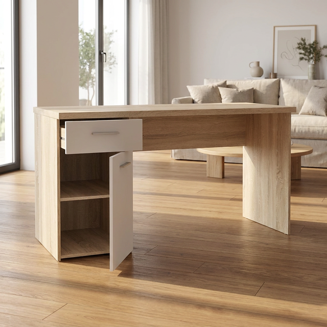 Hot Sale Solid Wood Table Home Office Modern Computer Desk Minimalist Study Desk