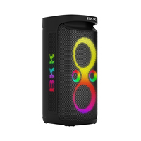 BKK Haut-parleur de fête professionnel Hifi étanche avec subwoofer Bluetooth 60W