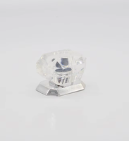 Flacon de parfum en verre bleu personnalisé de haute qualité, 100 ml