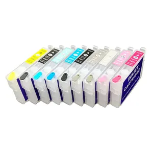 Ocbestjet-cartuchos de tinta recargables para impresora Epson R2880, T0961-T0968 de alta calidad