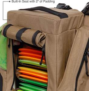 Hot Selling Heavy Duty 25+ Capacity Golf Disc Sports <b>Backpack</b> Shuttle Driver Disc Golf <b>Backpack</b> <b>Bag</b> With <b>Cooler</b> - Product Image 4