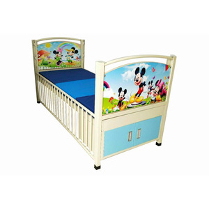 Cama médica infantil Guangzhou Xiaqiao L1910W900xH600mm con gabinete de almacenamiento para uso doméstico - Product Image 1