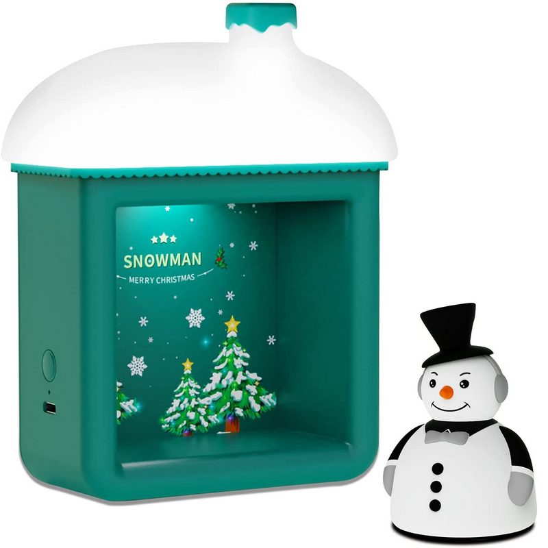 Portable Battery Powered Children Night Light with Warm White & 7-Color Breathing Dual Light Silicone LED Multicolor Night Lamp