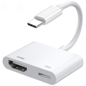 Nuovissimo tipo-C adattatore digitale AV materiale del PC tipo-C a HDTV convertitore per <span class=keywords><strong>iPhone</strong></span> 15/16 uscita AC per la fotocamera del telefono cellulare - Product Image 1