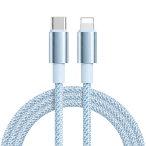 Nuevo Cable de Carga Rápida Tipo-C a Tipo-C de 60W con Trenzado y Cubierta de Nailon con Blindaje de Lámina para <span class=keywords><strong>iPhone</strong></span> y Carga Rápida PD de 1m - Product Image 5