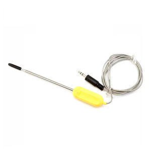 効果的なバーベキューバーベキューBBQのためのシリコーンハンドルステンレス钢家電温度センサー - Product Image 1