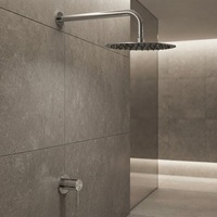 Ensemble de douche mural dissimulé à levier unique en acier inoxydable 316 Health Marina, système de salle de bain intégré complet, robinet de douche