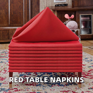 ผ้าปูโต๊ะและผ้าเช็ดปากสำหรับใช้บนเครื่องบิน ทำจากโพลีเอสเตอร์สีไวน์แดง ผลิตด้วยมือ ทันสมัย สามารถปรับแต่งได้ ใช้ซ้ำได้ ย้อมสีเรียบๆ ผลิตในประเทศจีน - Product Image 2