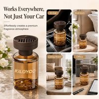 Parfum de luxe pour voiture : Nouveau diffuseur longue durée - Ornement parfumé purifiant l'air et éliminant les odeurs