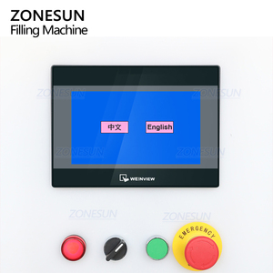 Machine de remplissage automatique ZONESUN ZS-GYCR4A à pompe à engrenages magnétique servo, anti-corrosion, pour nettoyants de toilettes et liquides corrosifs (acides) - Product Image 2