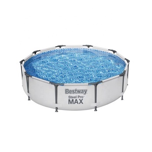 <span class=keywords><strong>Piscine</strong></span> hors sol <span class=keywords><strong>Bestway</strong></span> 56406 Steel Pro Max, structure en métal PVC, pour usage familial en extérieur - Product Image 3