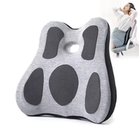 Coussin ergonomique en mousse à mémoire de forme avec housse amovible, soutien lombaire pour soulager les douleurs dorsales, idéal pour chaise de bureau à domicile