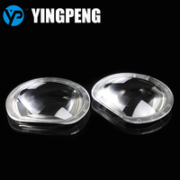 Vente directe en gros YINGPENG YP-VR46.7 Lentilles optiques asphériques plano-convexes en plastique PMMA VR 46,7 mm, indice de protection IP66, bords 90-95%