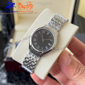 Hot-bán unisex kinh doanh-phong cách thạch anh xem, thời trang của cặp vợ chồng mô hình, với chức năng phát sáng và thợ lặn Dây đeo bằng thép không gỉ - Product Image 6