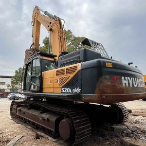 Excavatrice hydraulique sur chenilles Hyundai Robex R520LVS 520lc-9 d'occasion de 52 tonnes à vendre – Grande pelle hydraulique Hyundai R520 - Product Image 2
