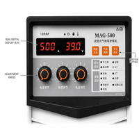 Machine à souder MIG industrielle 500A, soudeuse à inverter protégée par gaz CO2, triphasée 380V, MAG MMA double IGBT, fil de 0,8-1,4 mm
