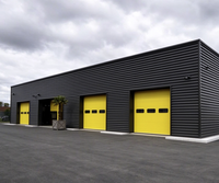 Panneaux d'entrepôt isolés en acier de marque, kits de construction préfabriqués, structure métallique de grande capacité pour entrepôt frigorifique, atelier, garage, hangar