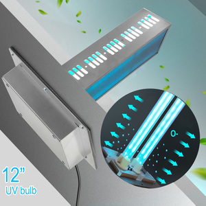 Kit de <span class=keywords><strong>Luz</strong></span> UV para HVAC de 48W con 2 Lámparas de 317mm e Ionizador Negativo de Aluminio Eléctrico 100-240V para Piezas de HVAC - Product Image 6