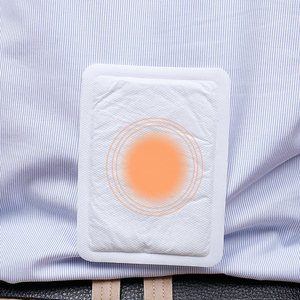Personalizzato adesivo scaldavivande calore mestruale crampi sollievo Pad Patch aria attivato <span class=keywords><strong>Body</strong></span> Warmer Patch portatile riscaldato corpo caldo - Product Image 2