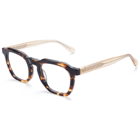 Monture de lunettes optiques classiques rondes Elan Optical YB7207 en acétate unisexe, écologiques, vente en gros, directement de l'usine