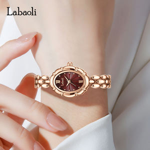 LABAOLI LA629 nuove donne orologi orologio oro impermeabile al quarzo momento di lusso marchio di Custmization Logo fabbrica all'ingrosso - Product Image 3