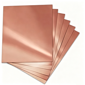 Plaque de cuivre pur à bas prix, épaisseur 0,5-50 mm, panneau en cuivre rouge T2 avec service de découpe et de pliage pour les projets de systèmes électriques - Product Image 6
