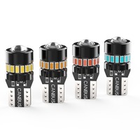 501 194 LED-Leuchten für T10 Auto-LED W5W Weiß Bernstein Rot Eisblau Fehlerfreie Innenraum-Autobirnen W5W 194 158 12V 24V 3W Lampen