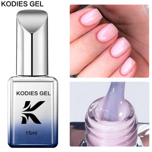 KODIES-Vernis à ongles gel rose laiteuse semi-permanent UV, marque privée, fournisseur d'usine, produits d'<span class=keywords><strong>art</strong></span> des ongles - Product Image 2