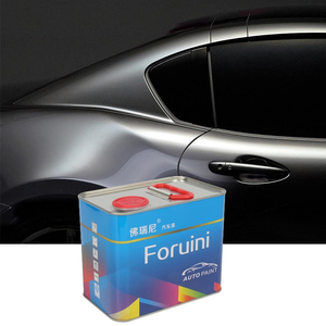 Peinture automobile acrylique haute performance 1K Noir profond Résistante aux intempéries Revêtement liquide automobile effet verre - Product Image 1
