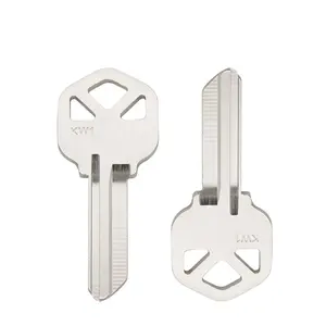 Großhandel nicht verformt Messing Blank Key Custom Logo Kw1 Messing Tür Schlüssel Blank für Schlosser