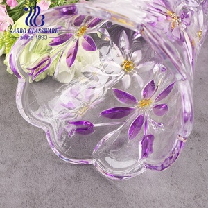 Vase en verre cristal de luxe moderne, design Art Déco, coloré par pulvérisation, pour ornement de maison, décoration de mariage, vase à bourgeons - Product Image 5