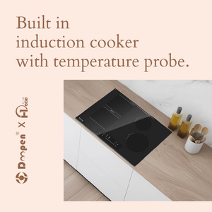 เตาแม่เหล็กไฟฟ้าอัจฉริยะ ควบคุมผ่านแอพ  4 หัวเตา  โรงงานจีน ขายส่ง 7200 วัตต์ - Product Image 6