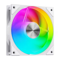 Ventilateur PC ARGB XINMAI OEM 120 mm à double roulement à billes, haute fiabilité, 71 CFM, couleurs réglables, refroidisseur pour boîtier d'ordinateur de jeu