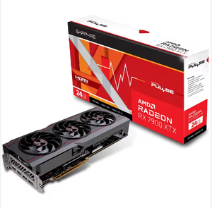 การ์ดจอกราฟิกสำหรับเล่นเกมบนเดสก์ท็อป Sapphire Radeon 7900 XTX Platinum 24G DDR6 ระบายความร้อนด้วยพัดลม รุ่นใหม่ ขายส่ง - Product Image 1