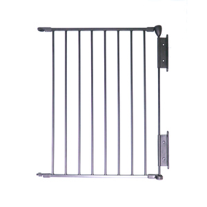Clôture métallique portable à 5 panneaux, barrière d'intérieur pour chien de compagnie, de sécurité, pour bébés - Product Image 5