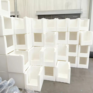 Custom Eco-Friendly PP Hollow <strong>Storage</strong> <strong>Boxes</strong> Waterproof Stackable Warehouse Picking <strong>Bins</strong> Made Recycled Materials Sustainable - Product Image 2