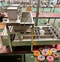 Meilleur prix pour une machine à beignets commerciale à 4 rangées, machine à beignets mochi