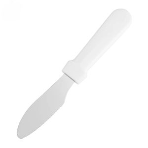 Cuchillo para mantequilla de acero inoxidable, espalda para untar mantequilla y queso, espalda para untar mermelada y aceite, cuchillo para crema - Product Image 1