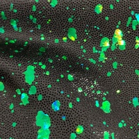 Nouveautés Tissu extensible en nylon et élasthanne à paillettes métalliques Mystique pour festivals, tenues de rave, maillots de bain, jupes de danse
