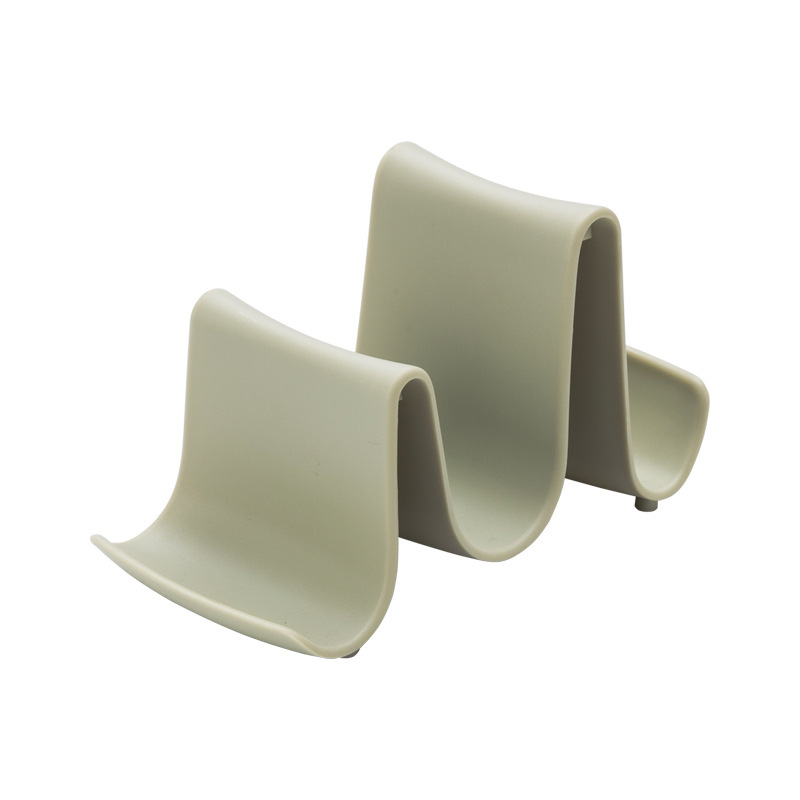 Подставка для ложки и крышки кастрюли, подставка для крышки кастрюли, волнистая Пластиковая полка, подставка, подставка для посуды, органайзер для хранения, кухонный инструмент