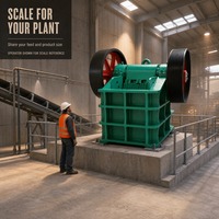 Concasseur à mâchoires fines PEX250X500, machine de concassage secondaire de roche pour le traitement du minerai d'antimoine