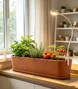 Lampe de croissance LED à clipser pour pot 4,5W, faible consommation, spectre complet, pour plantes vertes d'intérieur, anti-épaississement, pour succulentes en pot unique - Product Image 1