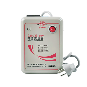 Shunhong professionale 500W monofase convertitore di tensione 220V 110V a 100 120 230 240 trasformatore passo toroidale - Product Image 2