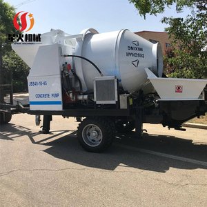 Caminhão Betoneira Pequeno e Bomba JBS40, Betoneira Automática com Bomba, Tubulação de Bomba de Concreto de <span class=keywords><strong>3m</strong></span> - Product Image 2