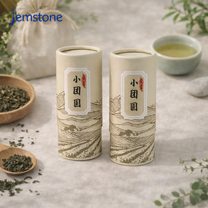Printed Design Biodegradable Tea Bag Matcha Powder <b>Cardboard</b> Cylinder Packaging <b>Box</b> Food Grade Perfume Tea Paper Tube Packaging - Product Image 2