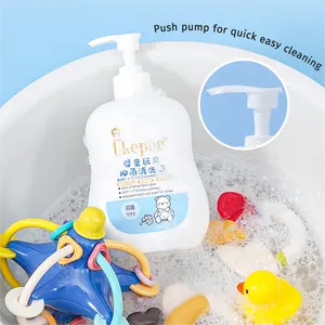 DOLANJN Baby's Toys Cleaning Fluid Soft 99% Antibacterial Baby Care Multi-Amino Acids Deep Cleansing Toy Liquid