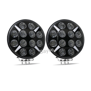 Phare de <span class=keywords><strong>camion</strong></span> 9 pouces 120W panneau de plafond Led rond Luces Led Para <span class=keywords><strong>Camion</strong></span> Led conduite lumière <span class=keywords><strong>4x4</strong></span> voiture blanc ambre SUV ATV - Product Image 1