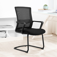 Chaise de bureau NOEL à dossier moyen, ergonomique, en maille, confortable, pivotante, pas chère, pour le personnel, avec repose-pieds, Sillas De Oficina